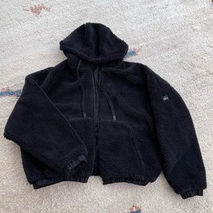 Alo Yoga Sherpa Duality Jacket Black size L